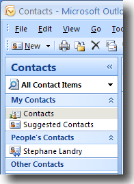 Share contacts